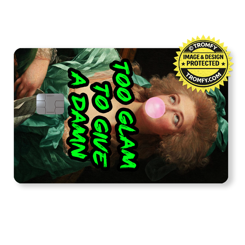 Too glam to give a damn - Attitude