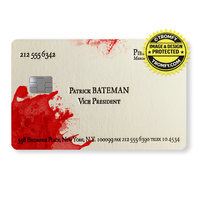 Patrick Bateman - American Psycho - Visitkort