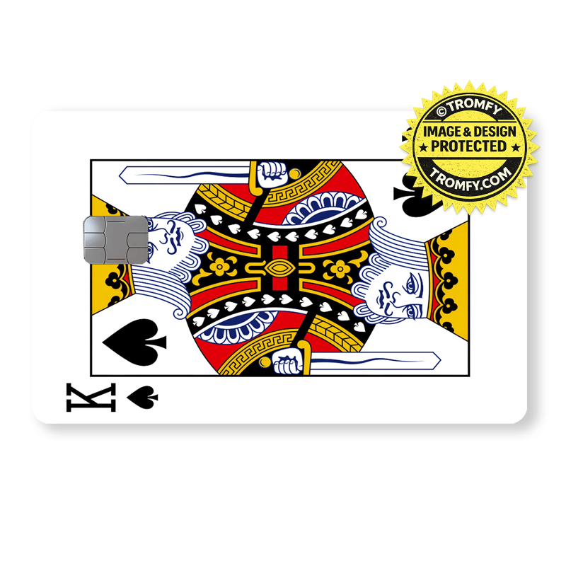 Spader kung - Spelkort