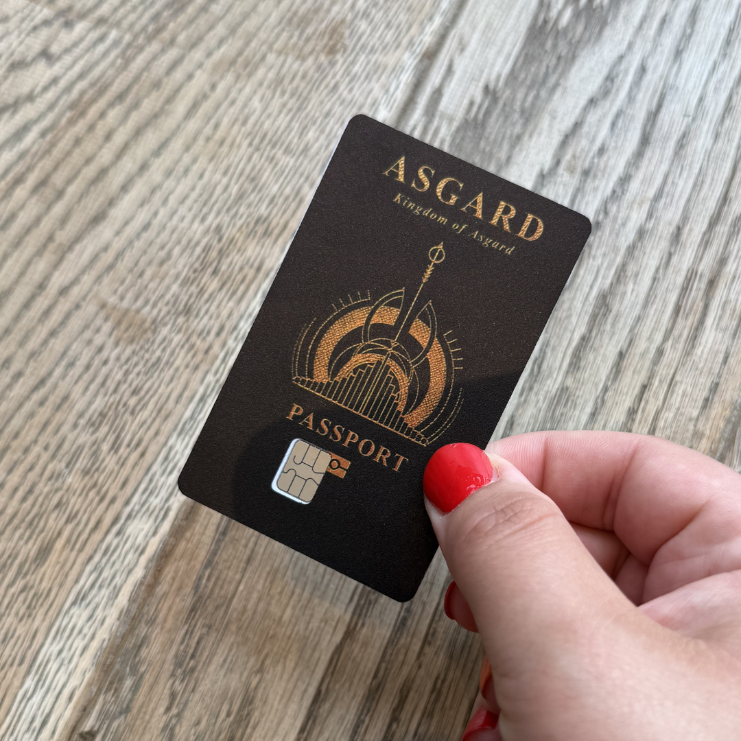 Asgard Passport Card Skin