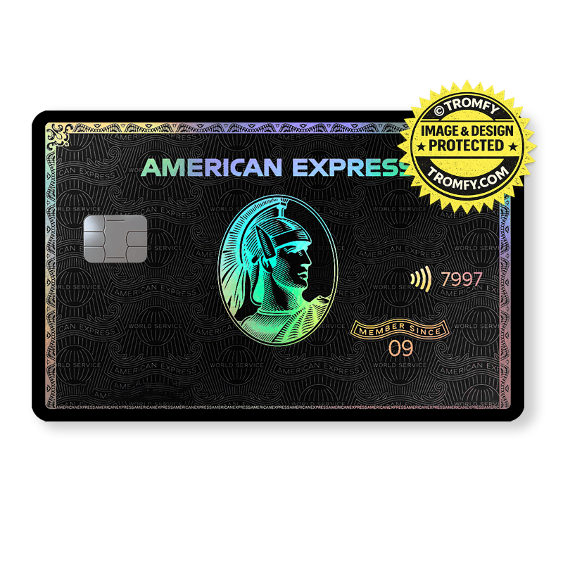 Black Card Holographic