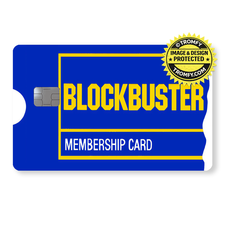 Retro Video Store Membership - Card Skin