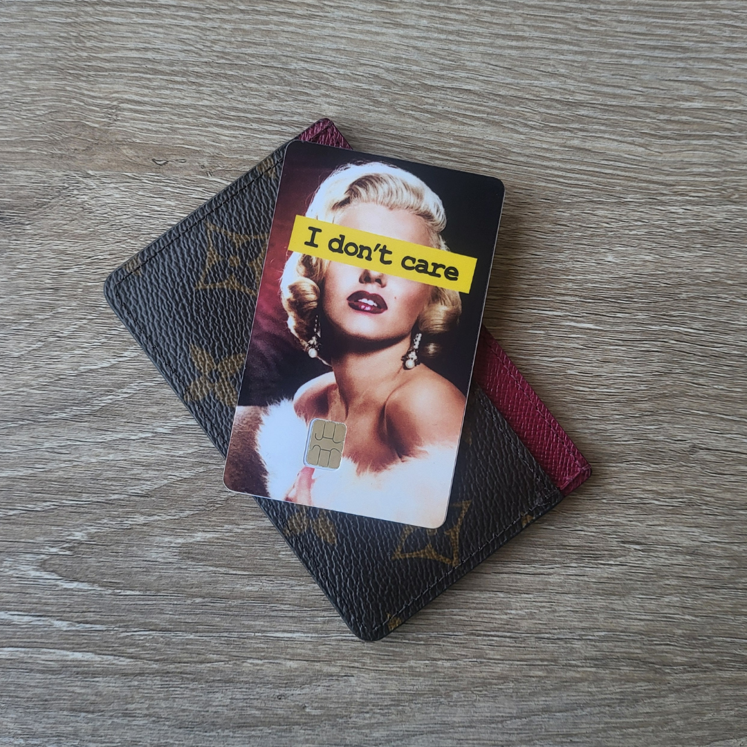 Marilyn Monroe - "I don't care"