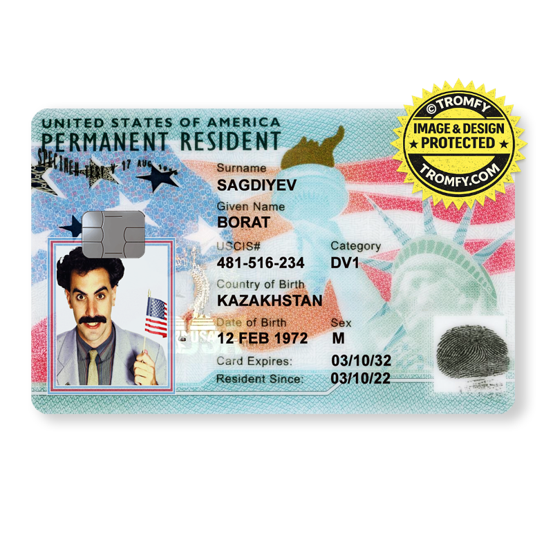 Borat - Green Card - USA