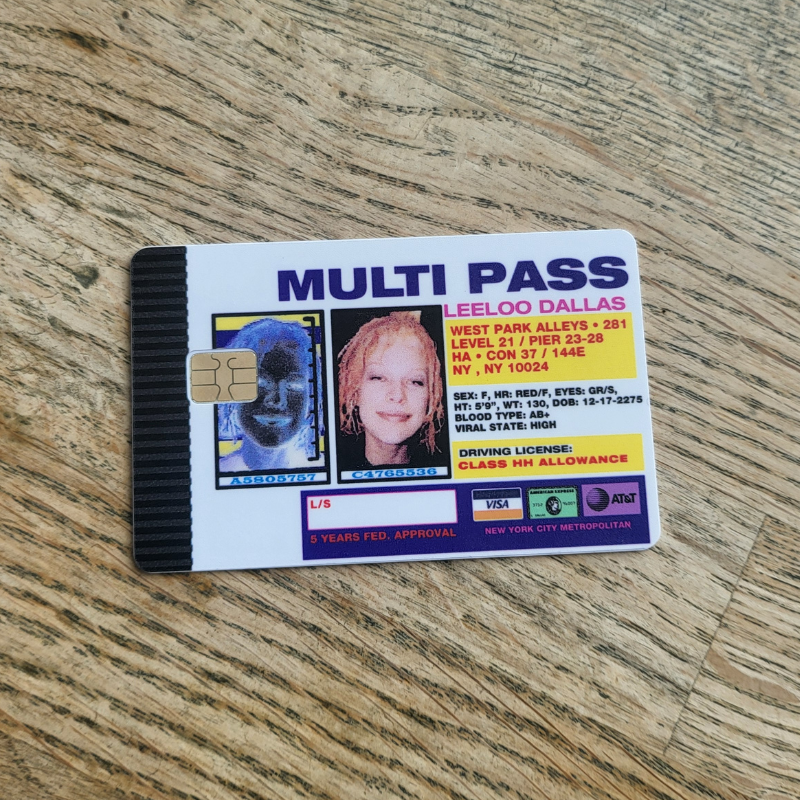 Leeloo Dallas Multi Pass - The Fifth Element