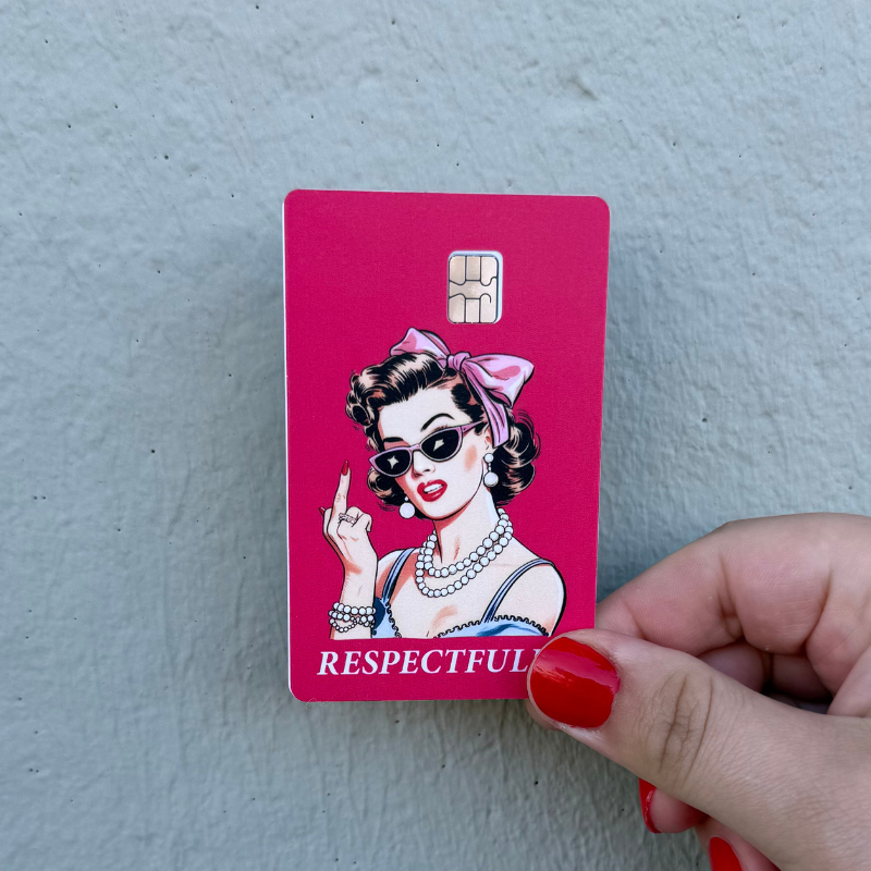 Respectfully - Pin up - Retro