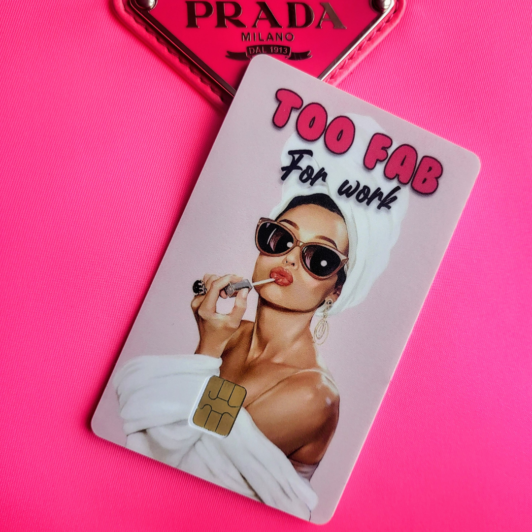 Audrey Hepburn - "Too fab for work"