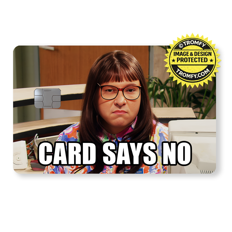 Kortet säger nej - Card says no