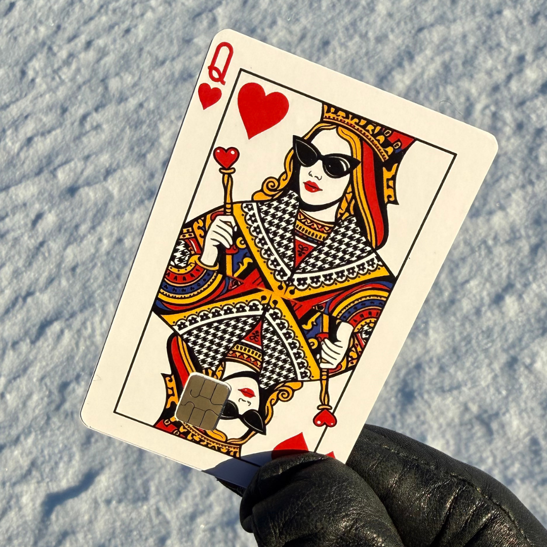 Hjärter dam - Spelkort
