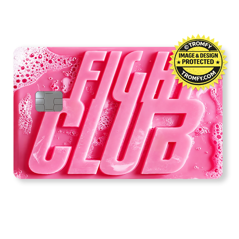 Pink Fight Club Soap - Card Skin