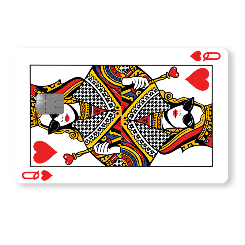 Queen of Hearts - Playing Card - Cool