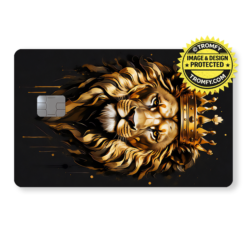 Lejon - Kung med krona