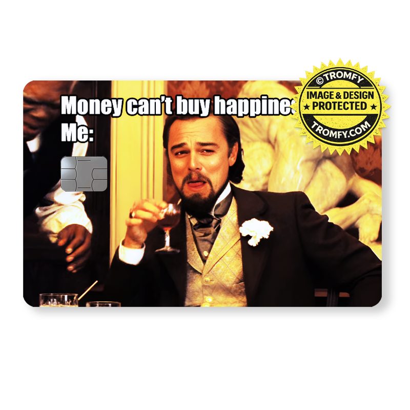 Money can't buy happiness - DiCaprio - Memes