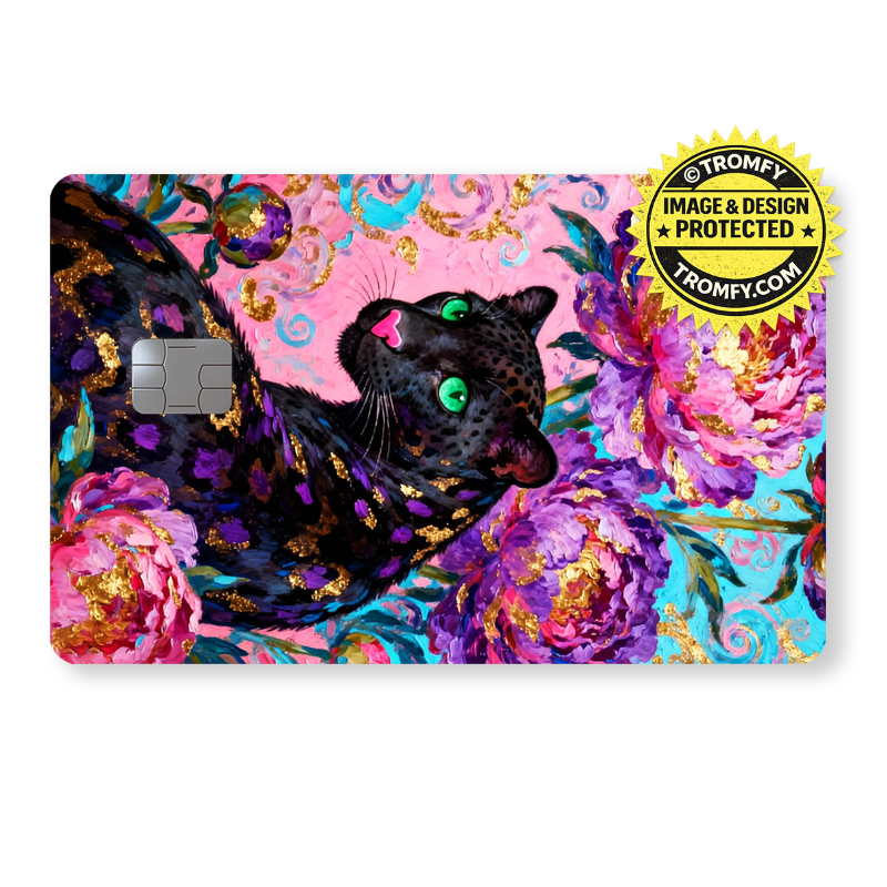 Svart panter - Blommor