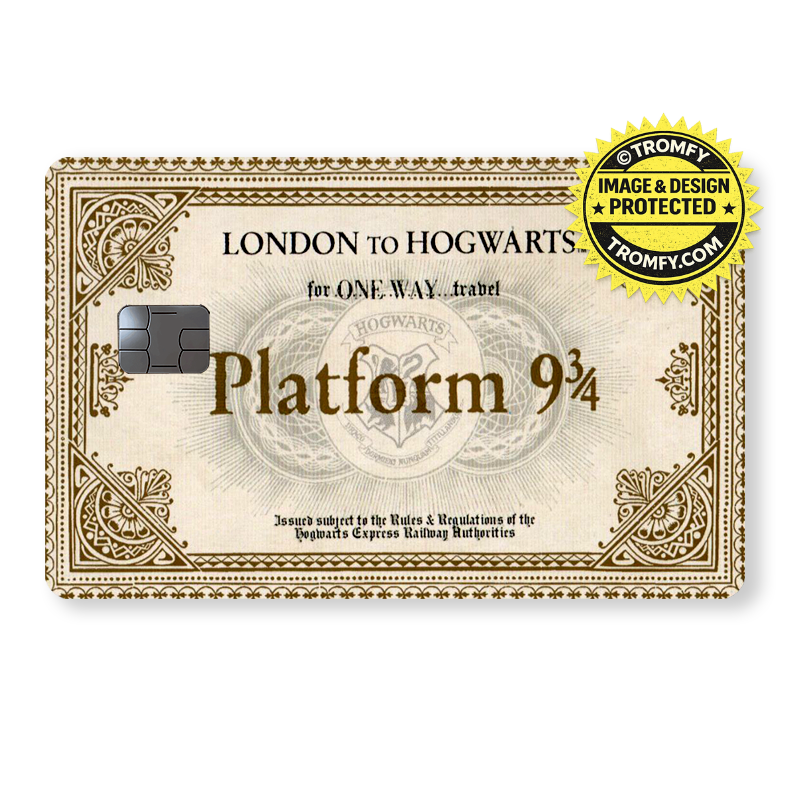 Plattform 9¾ - Hogwarts express biljett