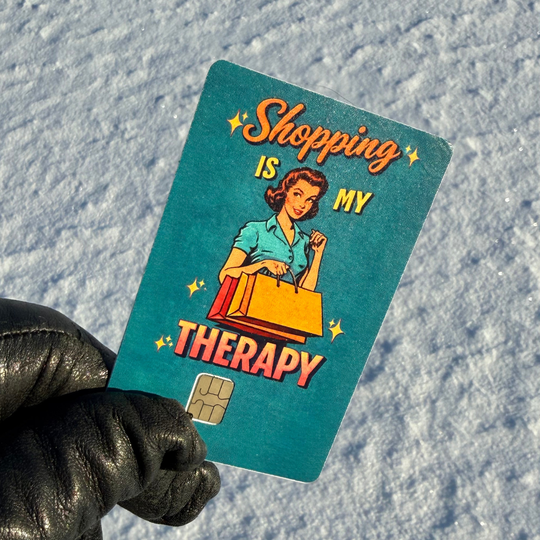 Shopping is my therapy - Retro