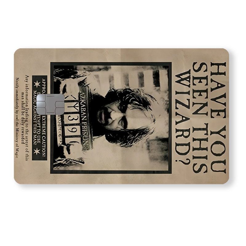 Sirius Black - Wanted poster - Harry Potter