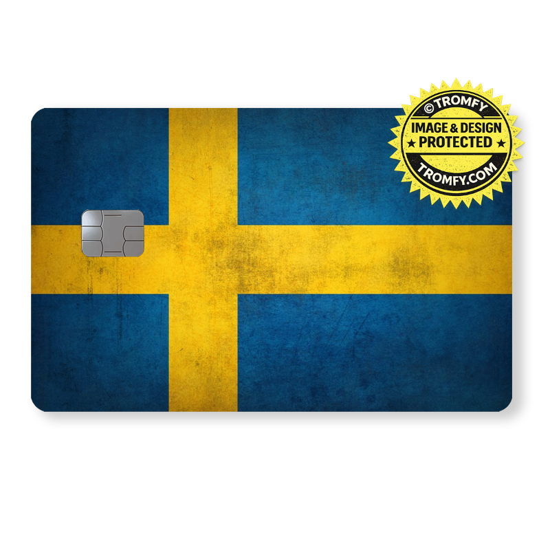 Sweden Flag - Retro