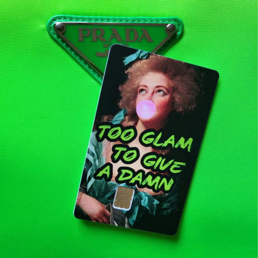 Too glam to give a damn - Attitude