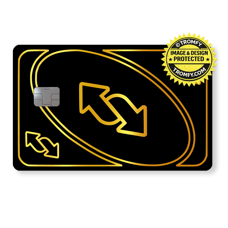 Svart och Guld - Omvänt - Kort