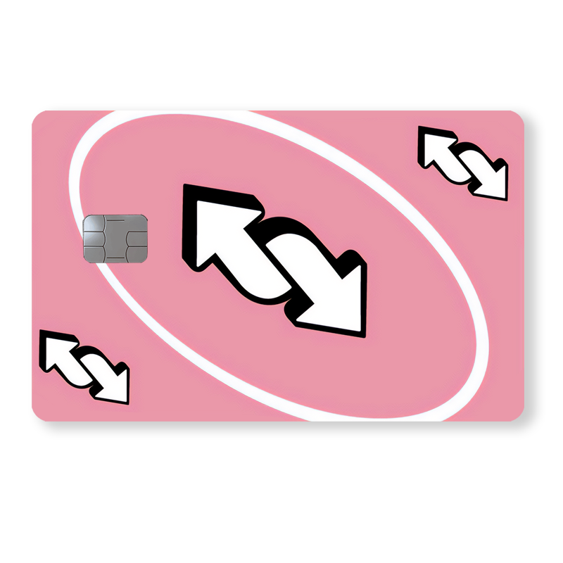 UNO Pink - Reverse - Card