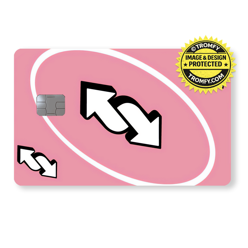 Rosa - Omvänt - Kort