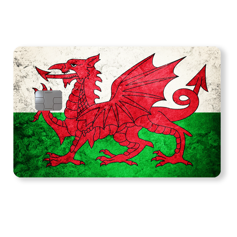 Wales Flag - Retro