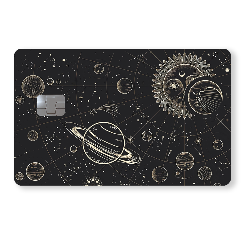 Moon - Stars - Planets