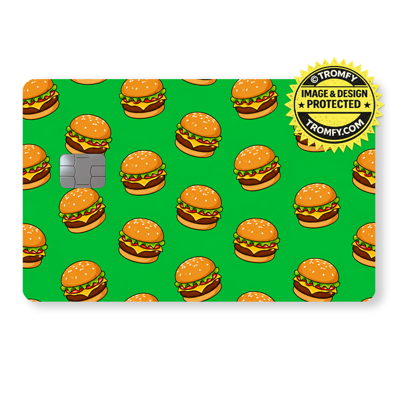 Burger - Card Sticker