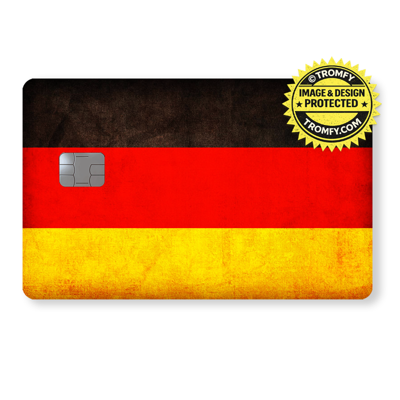 Germany Flag - Retro