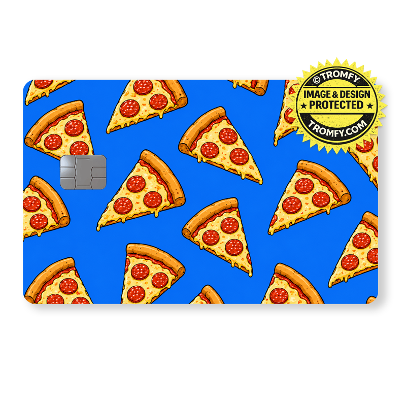 Pizza Slices - Card Sticker