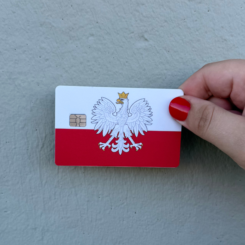 Polen Flag - Ørn