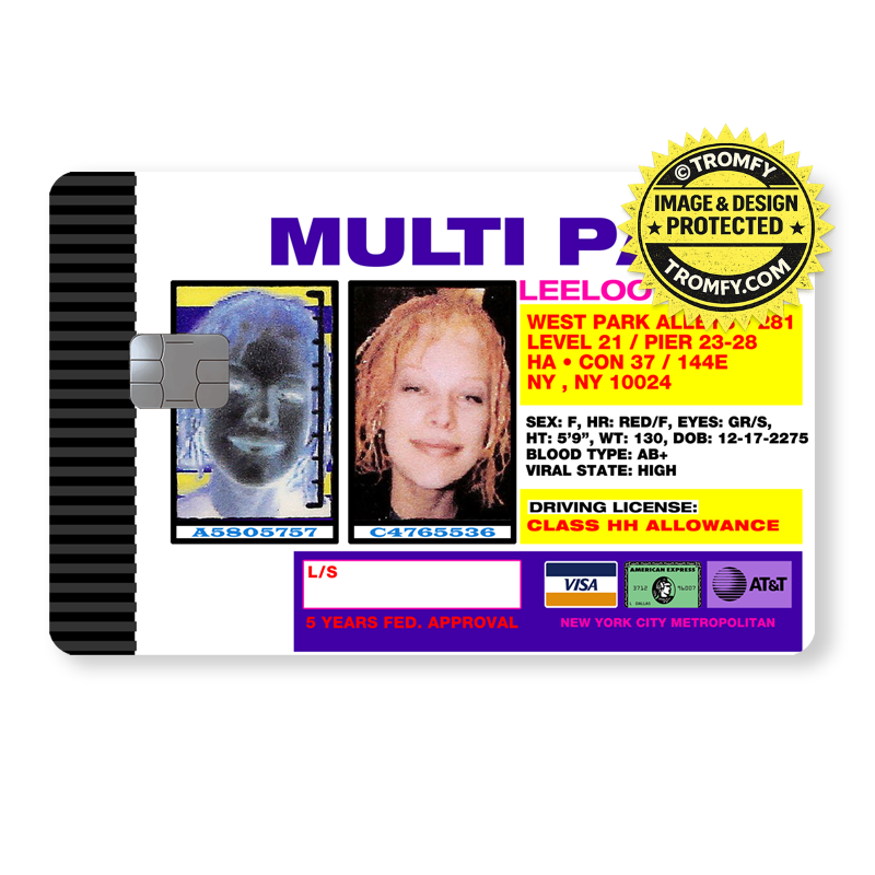 Leeloo Dallas Multi Pass