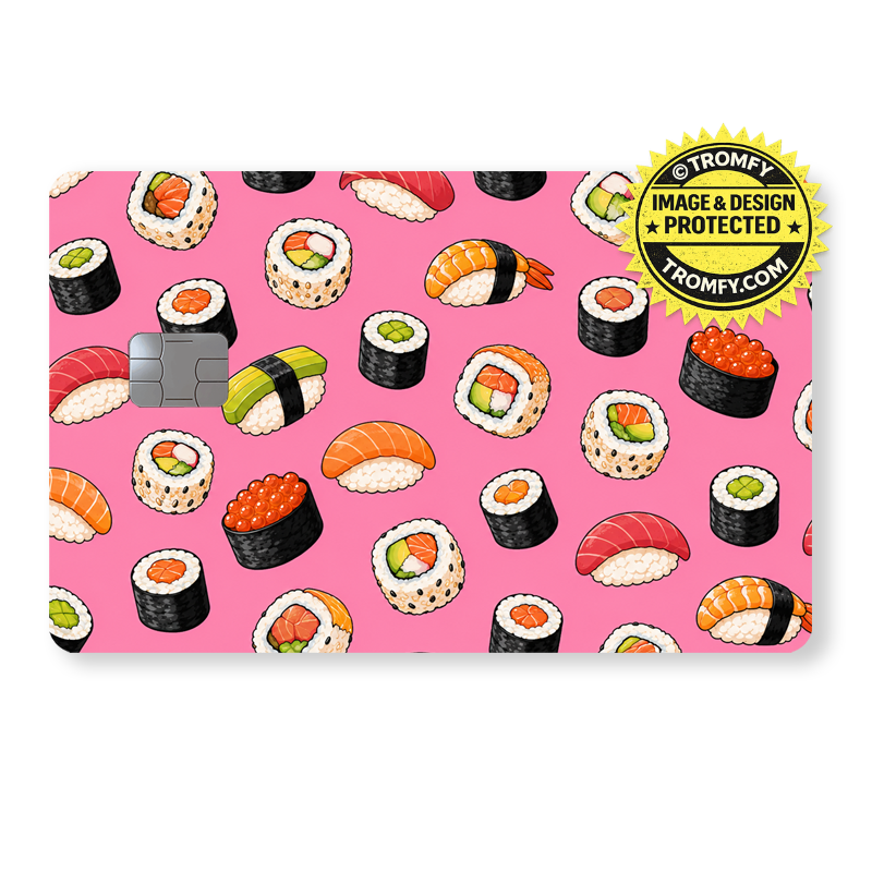 Sushi - Card Sticker