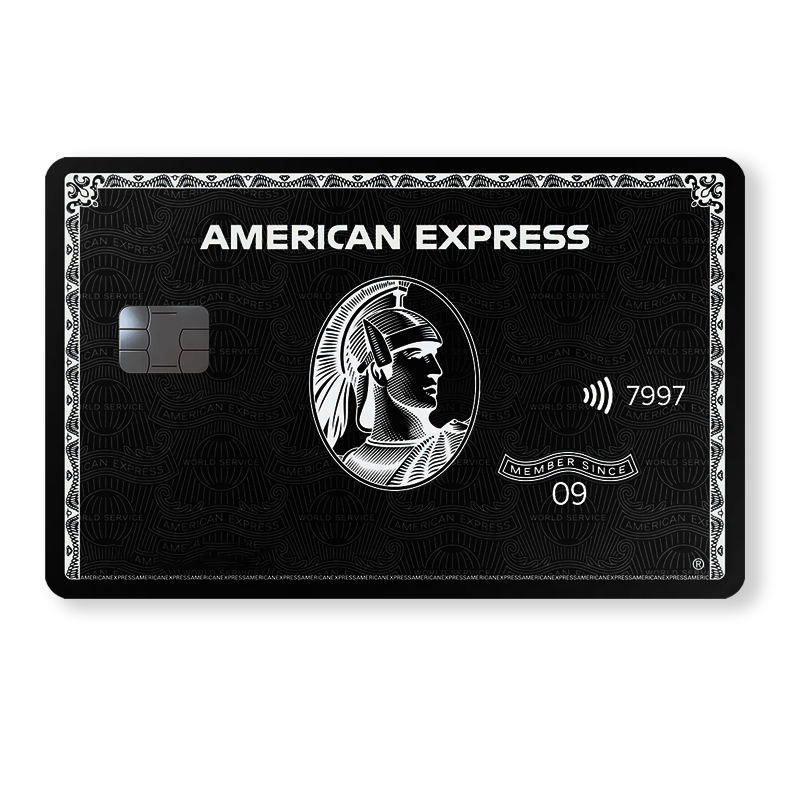 Amex - Svart Kort