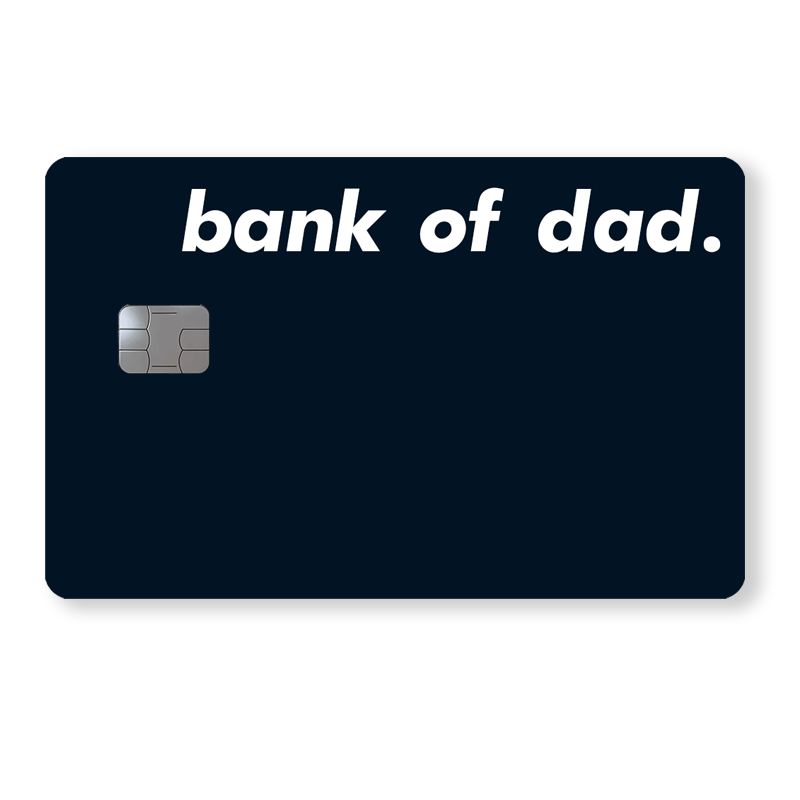 Bank of Dad - Holographic text