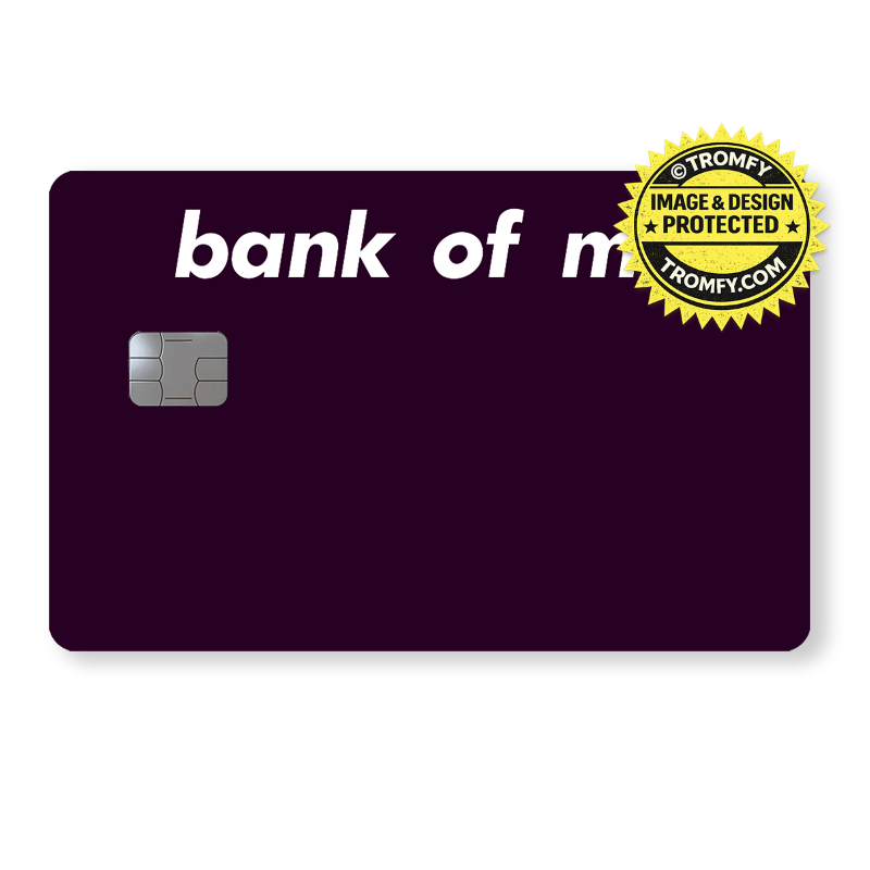 Bank of Mum - Holographic text