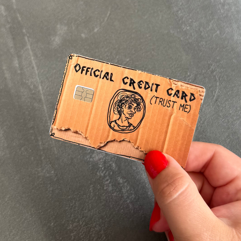 Official Credit Card Sticker