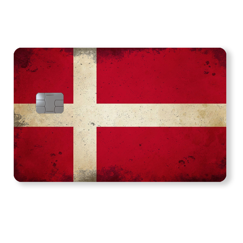 Danish Flag - Retro