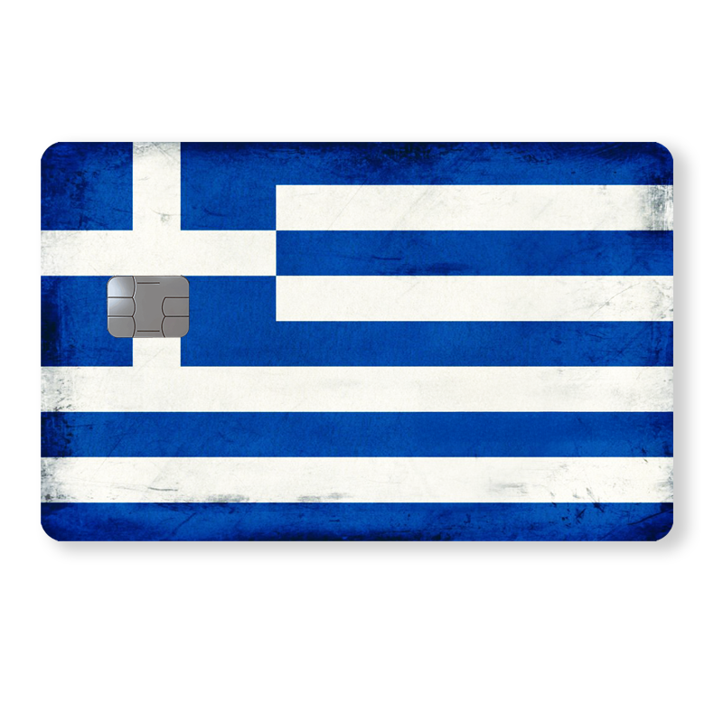 Grækenland Flag - Retro