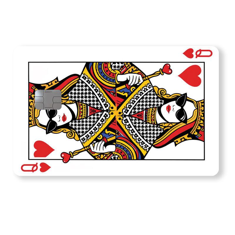 Queen of Hearts - Playing Card - Cool