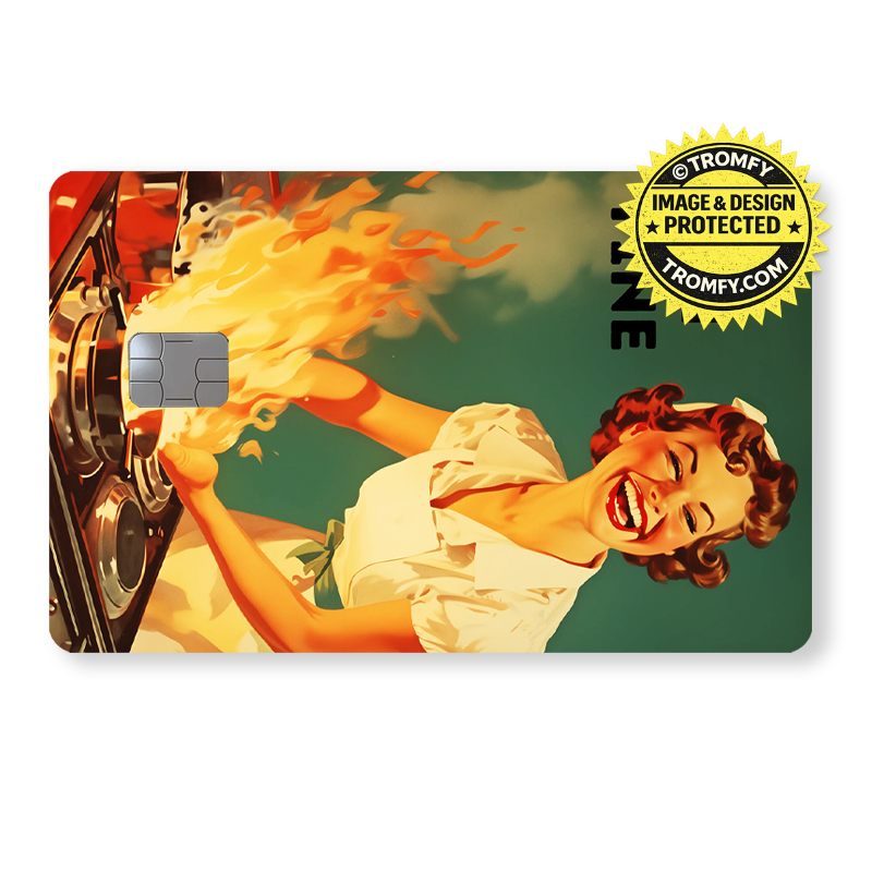 "I'm fine" - Woman on fire