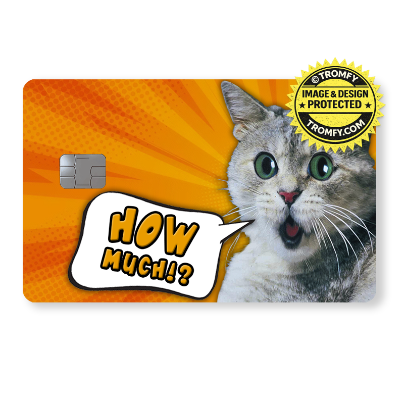 Förvånad katt - "How Much!?"