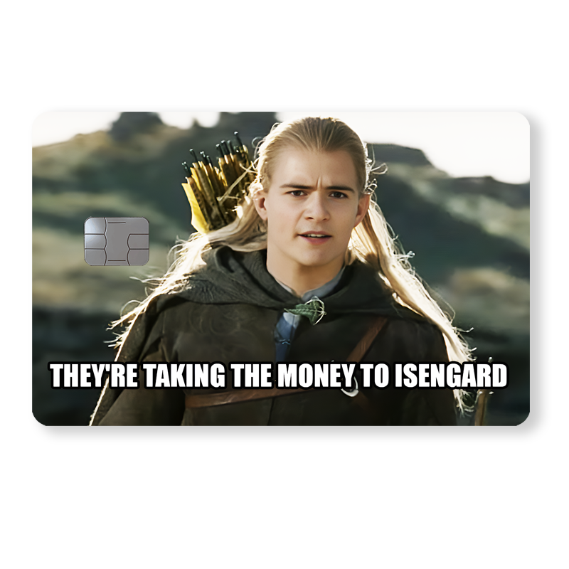 Lord of the Rings - "They're taking the money to Isengard" - Legolas