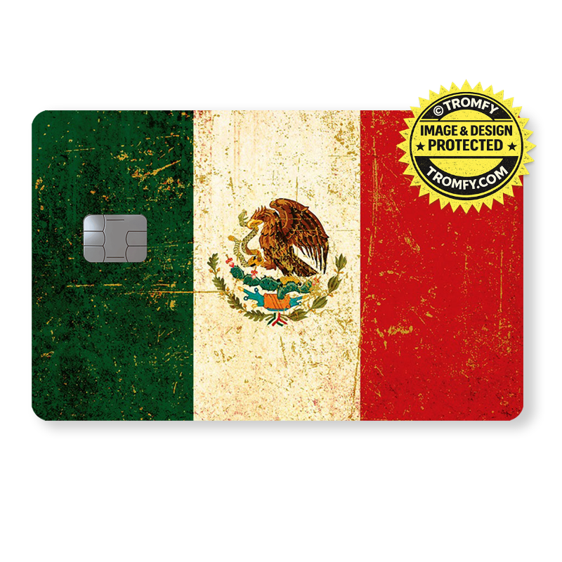 Mexico Flag - Retro