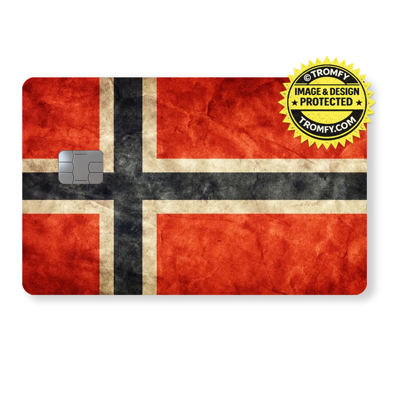 Norway Flag - Retro