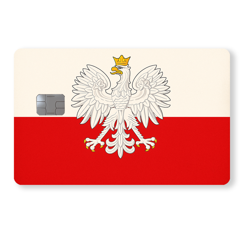 Polen Flag - Ørn