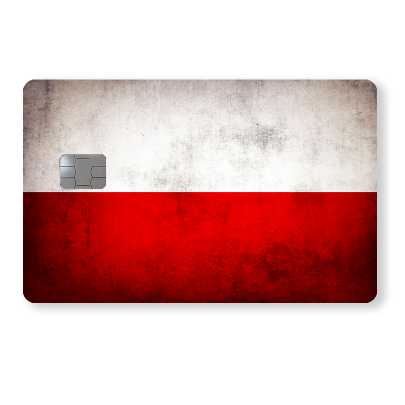 Polen Flag - Retro