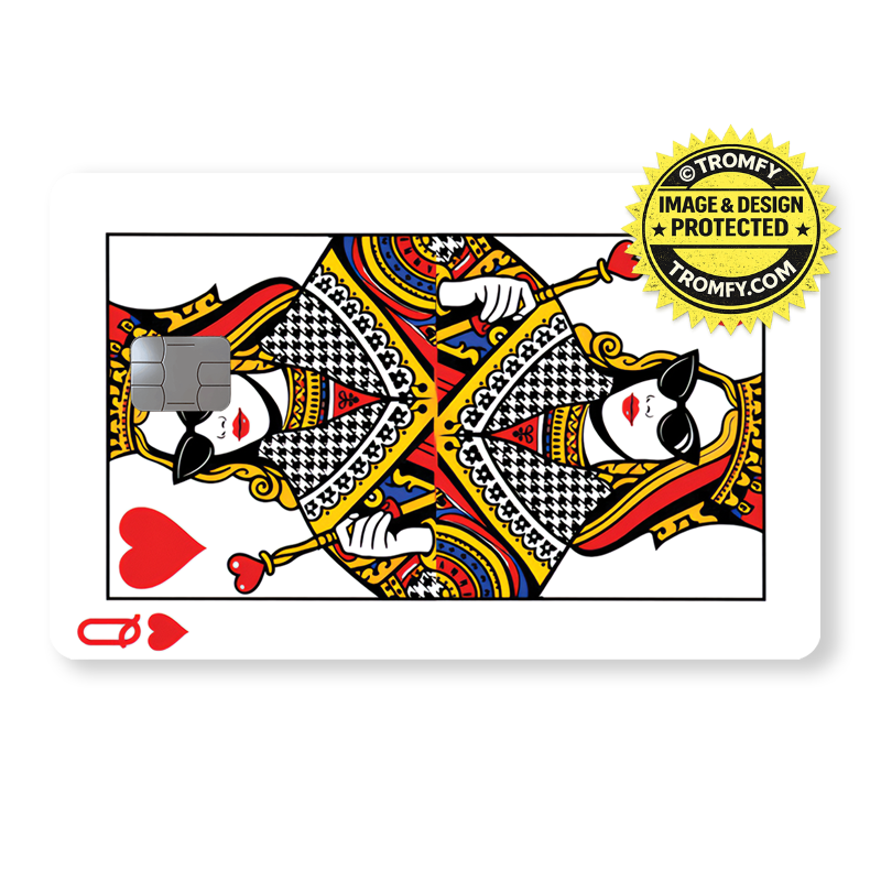Hjärter dam - Spelkort