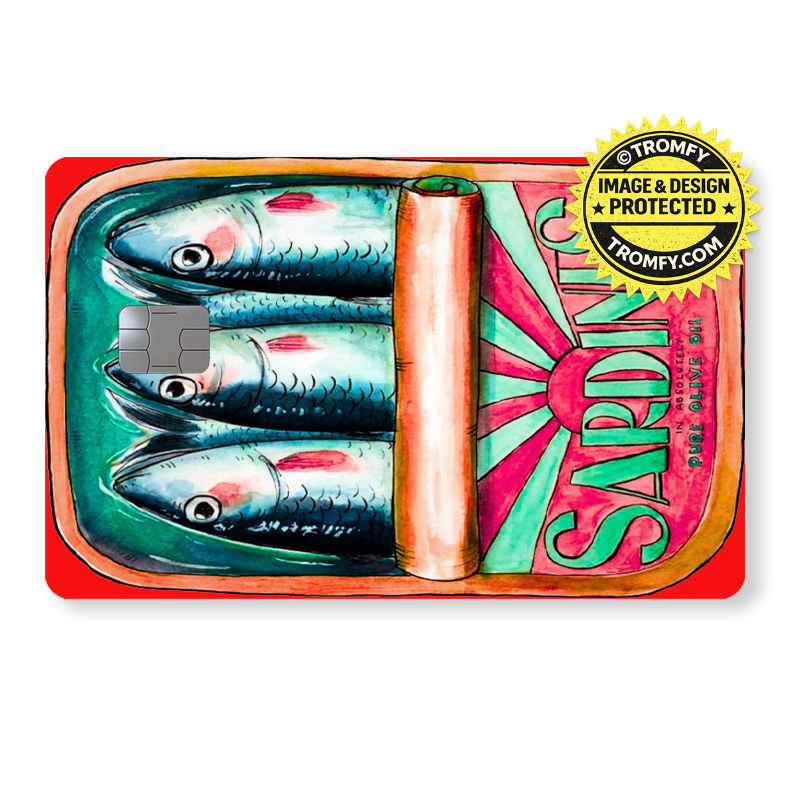 Funny Sardines Card